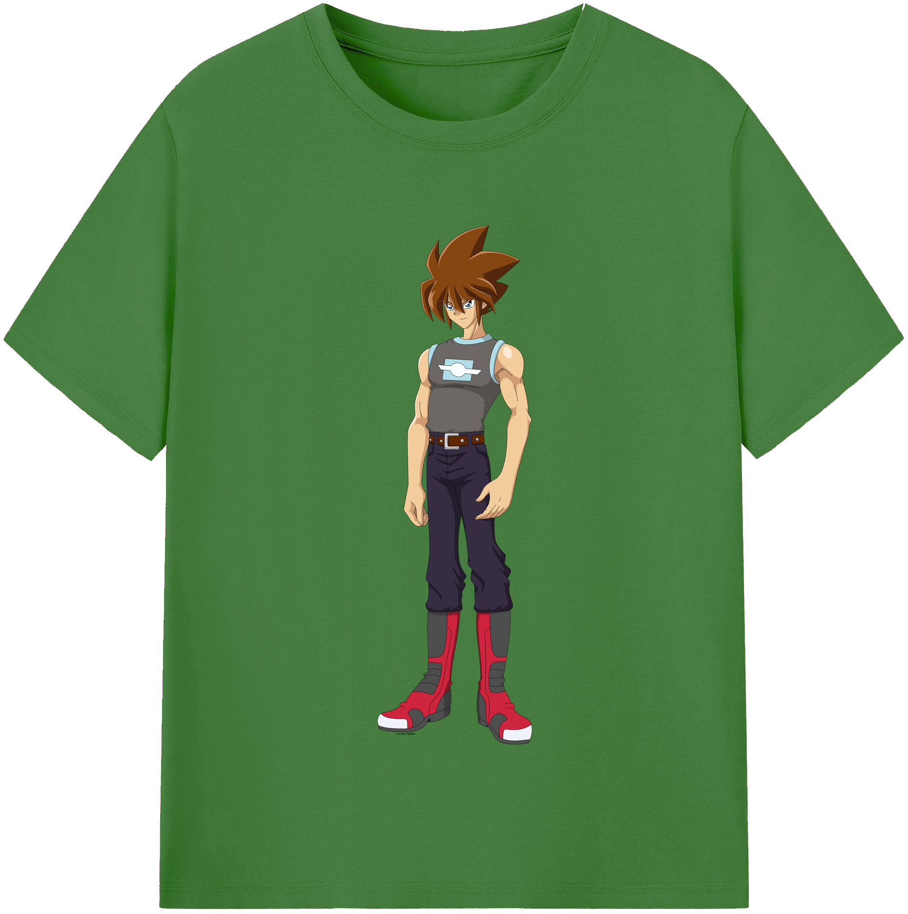 （画像用） 遊☆戯☆王 Yu-Gi-Oh! レディースカジュアルプリントTシャツ（綿100％）